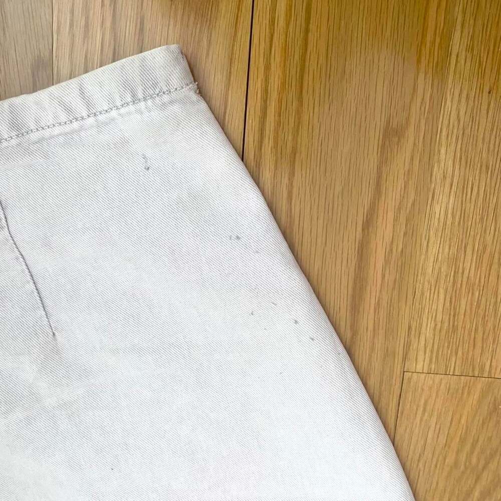 zara light wash baggy balloon/barrel jeans, size 2 - Picture 8 of 8
